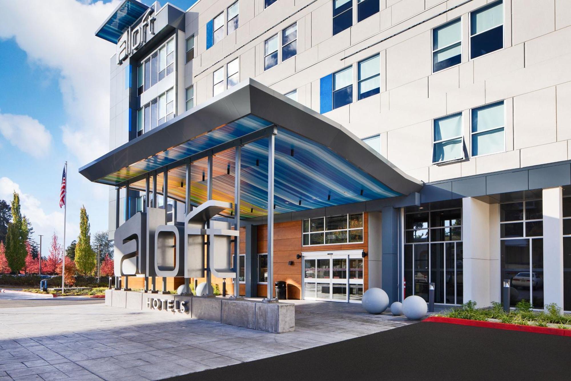 Отель Aloft Seattle Sea-Tac Airport Ситак Экстерьер фото